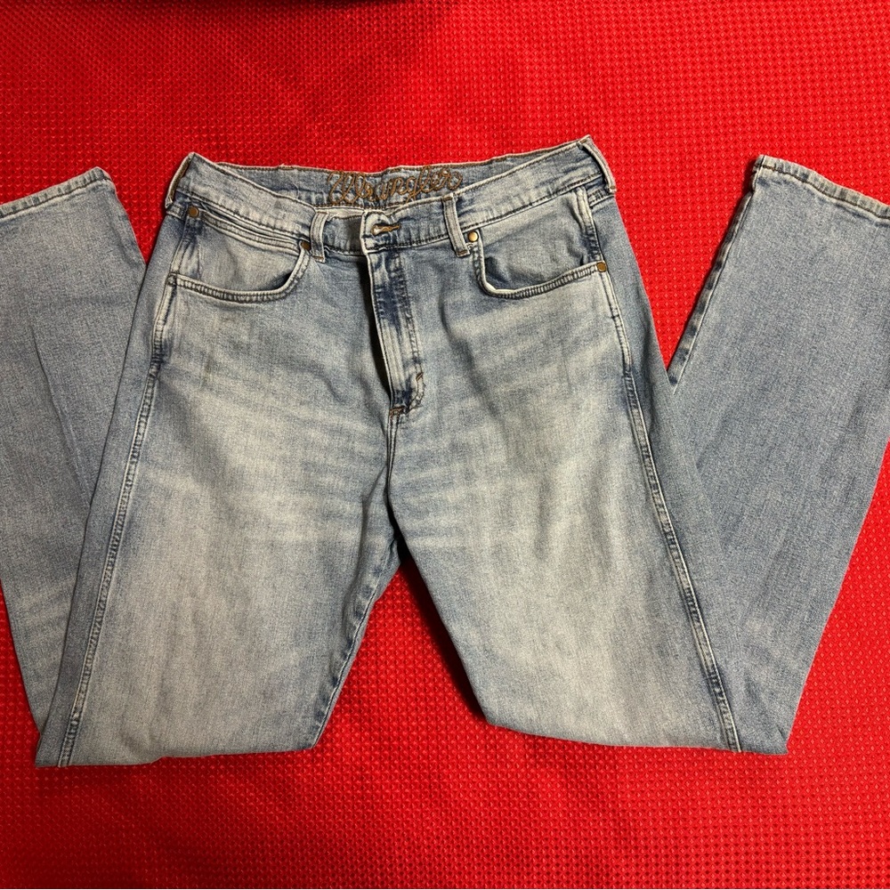 Wrangler blue jeans